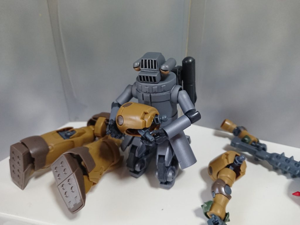 VSゴメス戦後の瓦礫撤去