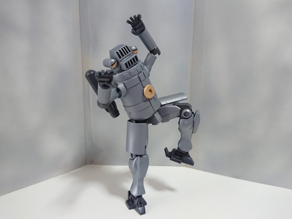 VSゴモラのカブキアタック(水路でつまずいた)