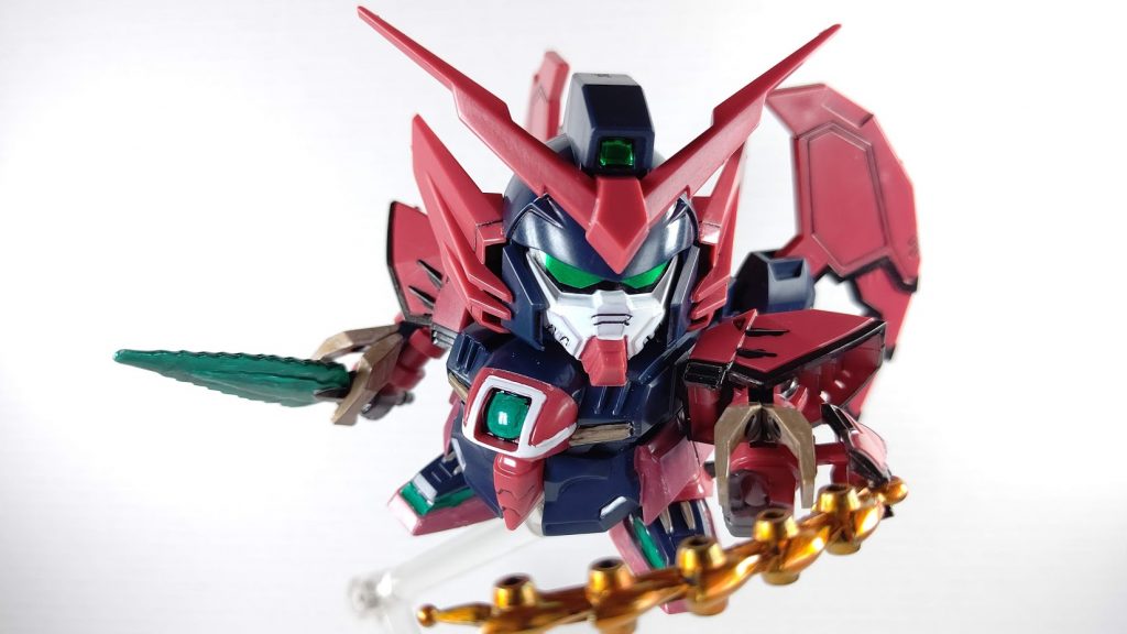 BB戦士ガンダムエピオンでした。元々は息抜きでBB戦士を買ったのですが思った以上にハマってしまいました。また今回の再販とは違うキットが再販されたら色々買いたいですね!ここまで見てくれてありがとうございました!