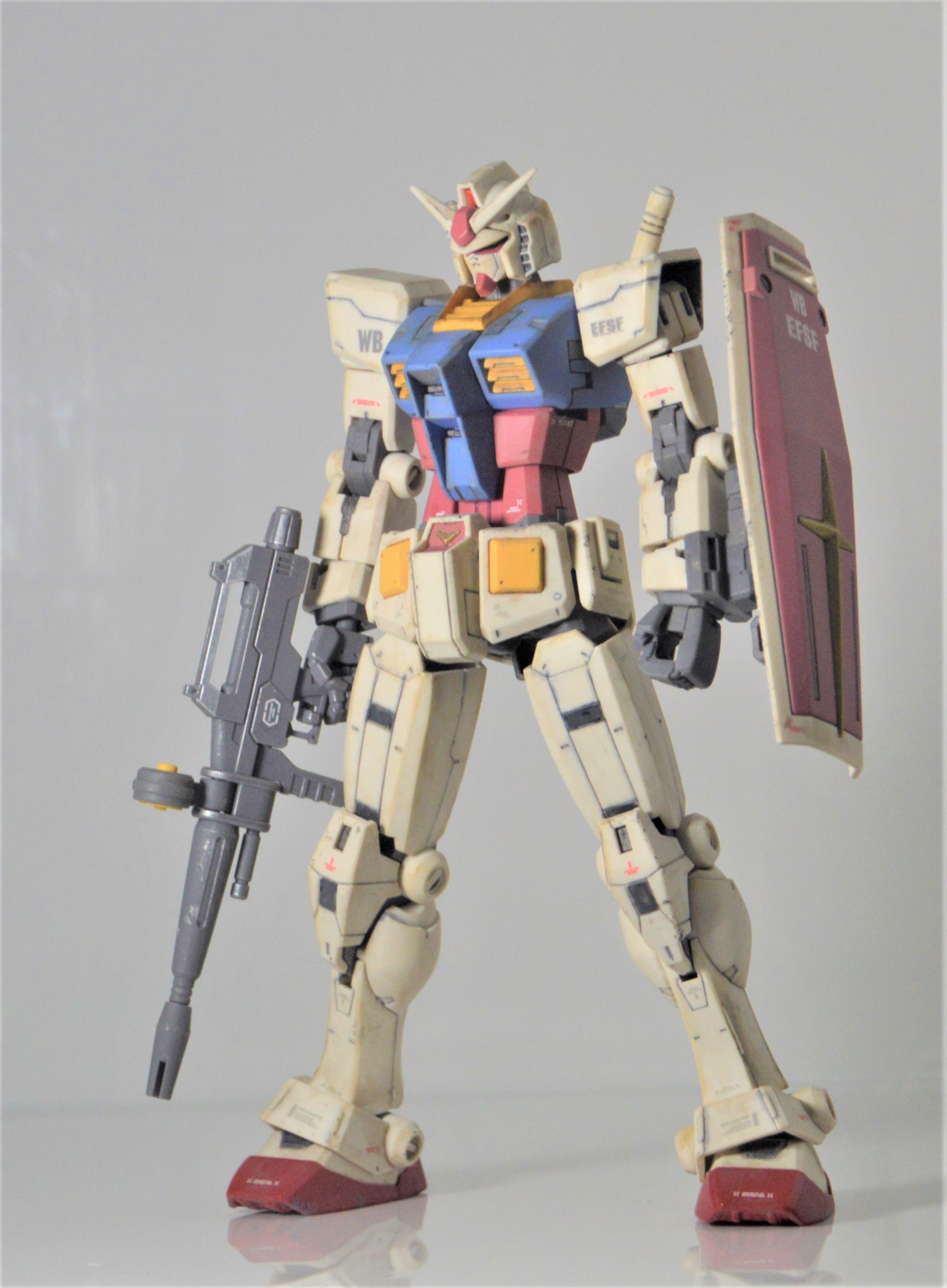 HG 40周年記念 ガンダムBEYOND GLOBAL(全塗装)完成品 - 模型/プラモデル