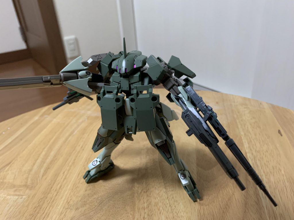 素体のストライカージンクスが拡張性が高いので、こちらのように色々な組み合わせをすることができます。