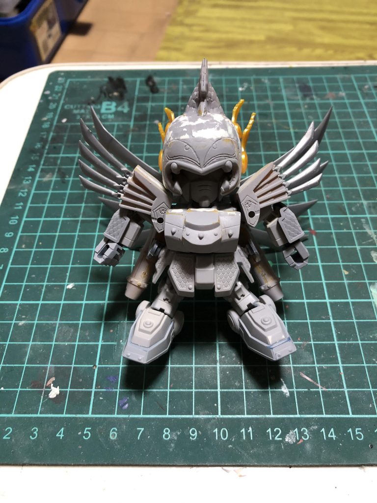 当初はザクレロヘッドも作成していました