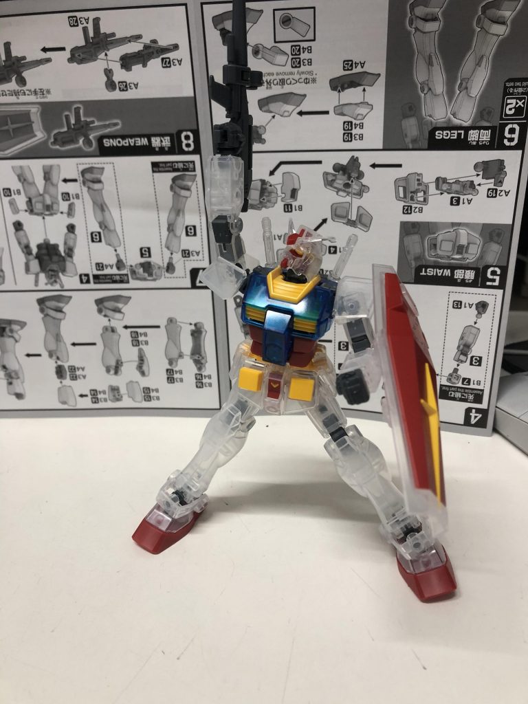 ラストシューティングもバッチリ決まる可動域！