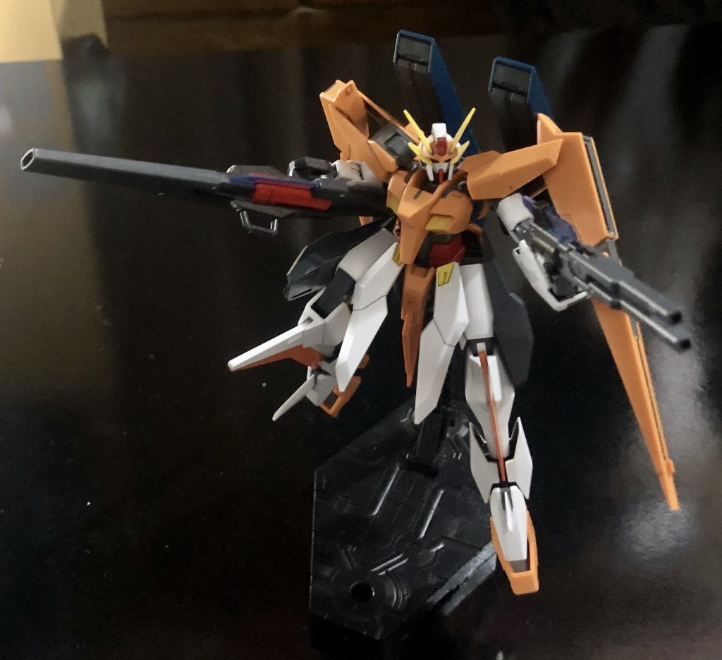 ランナーの都合でノーマルのアリオスが持ってる武器も付属