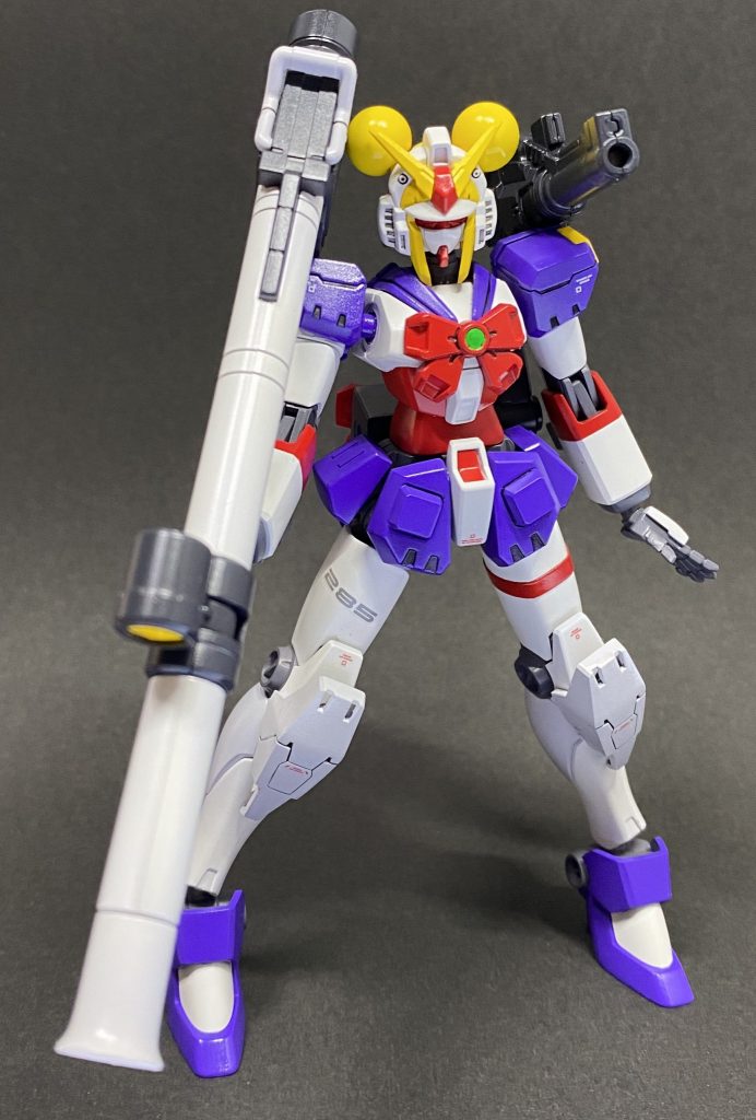 ハイパーバズーカとショルダーキャノンはオリジンガンダムから。 