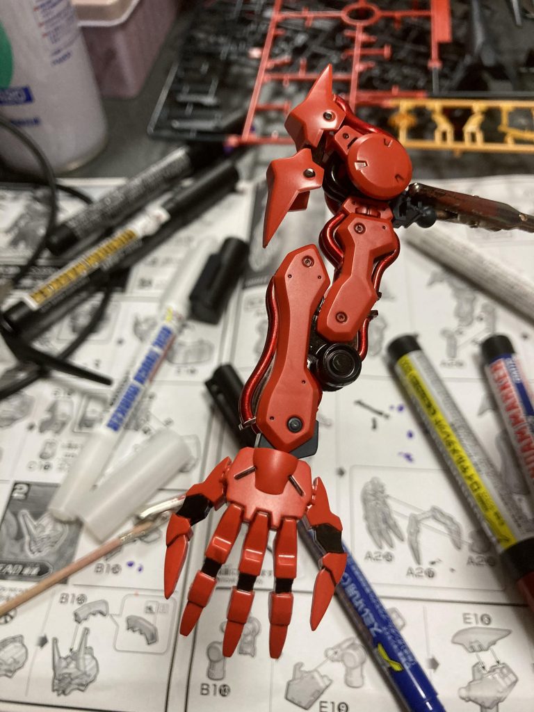 ケーブル塗り分け