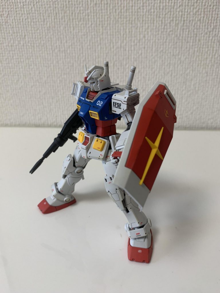 ウェザリングについてはタミヤ ウェザリングマスターのサンドを使いましたが、あまり派手にせず、ほんのり載せる程度にしてます。