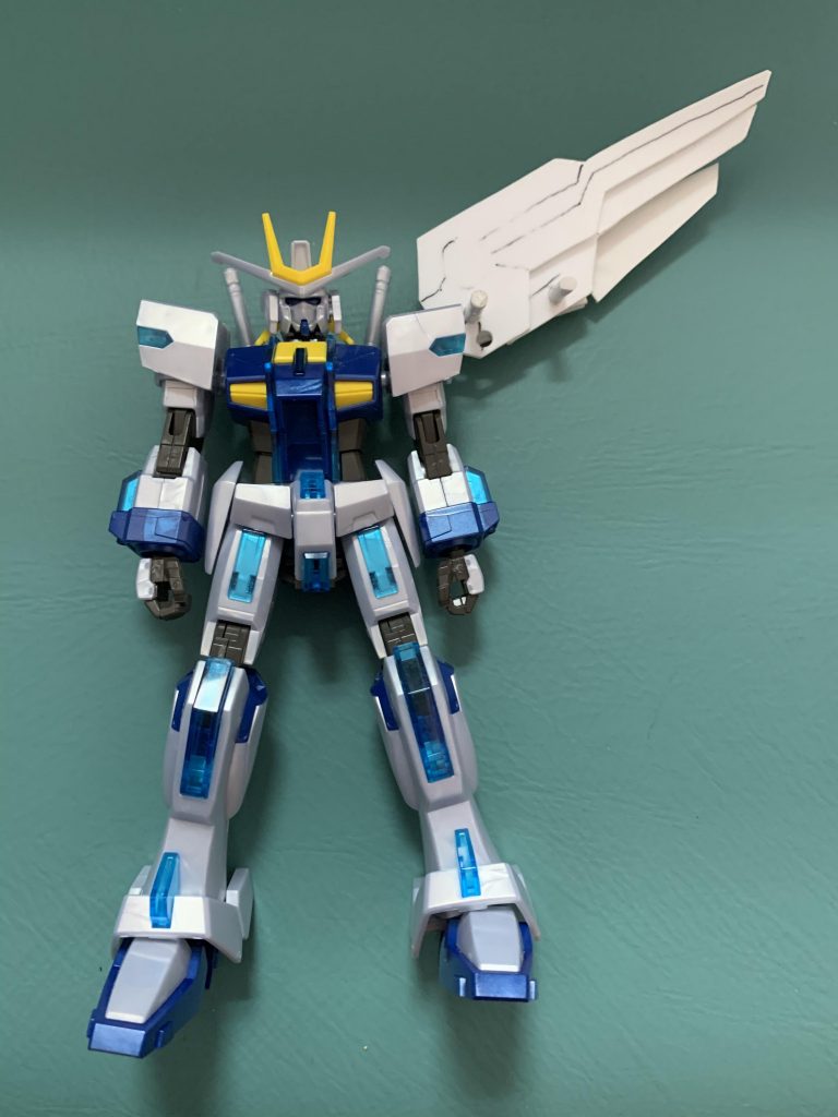 翼は全てプラ板によるスクラッチです。