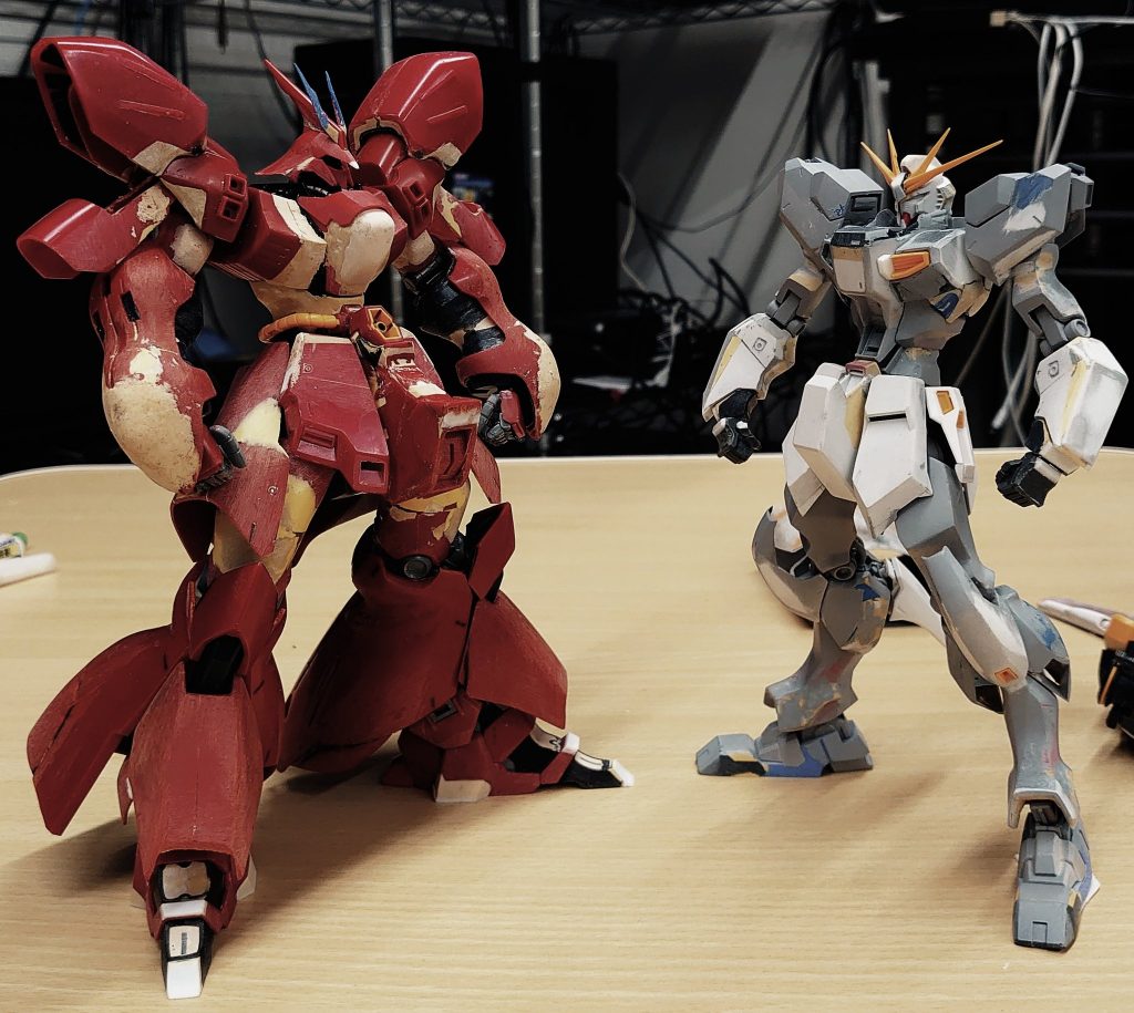 制作中の画像です劇場版パンフベースの大張版サザビーは現在お蔵入り中です・・・