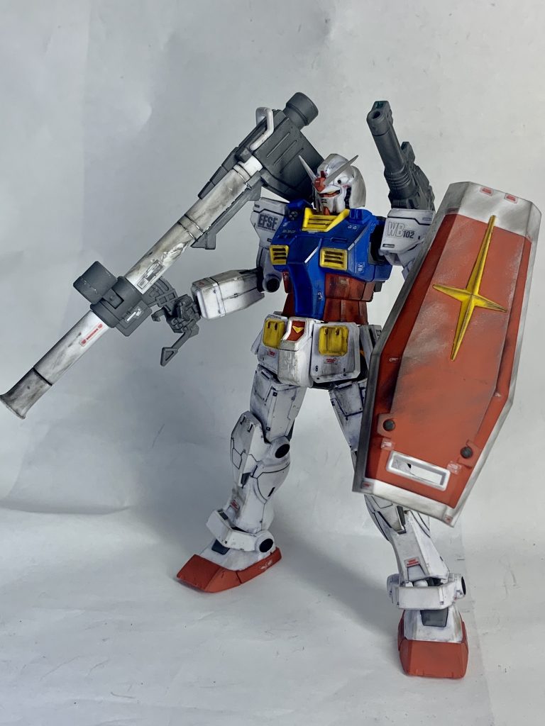 バズーカ装備オリジンは普段以上にバズーカが似合う(当社比)ダブルバズーカ装備とかやらせたいです!