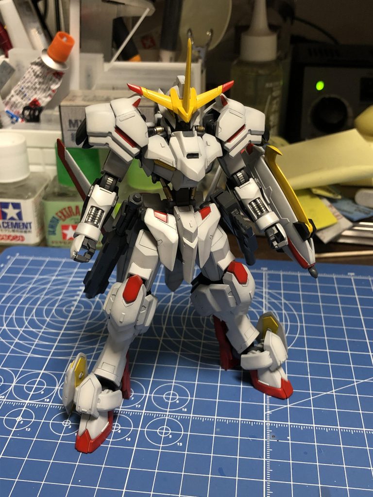 塗装が完了した状態。ここからスミ入れとデカール貼り。