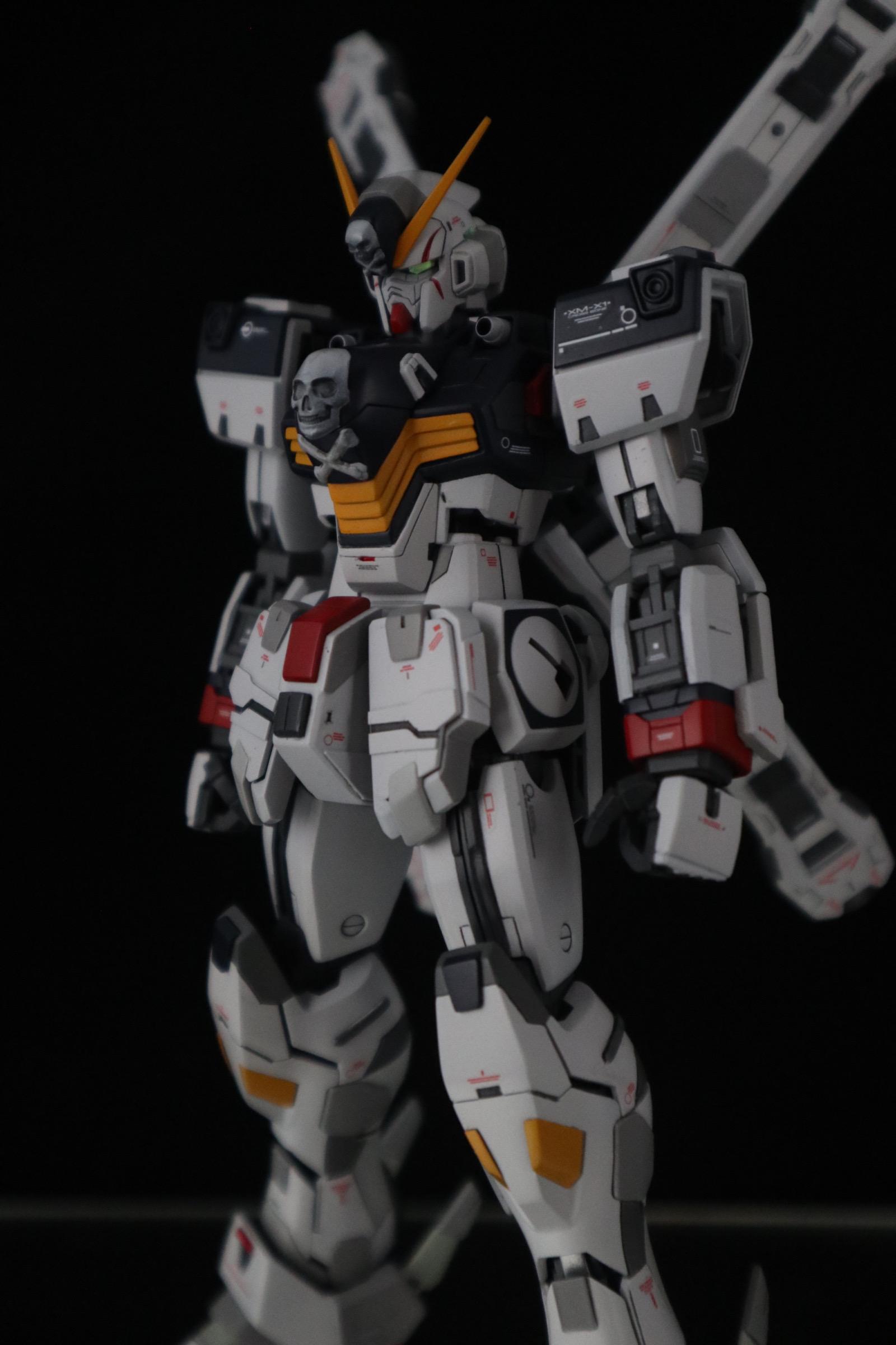 ガンプラ 全塗装 完成品 MG クロスボーンガンダムX3 Ver.Ka - おもちゃ