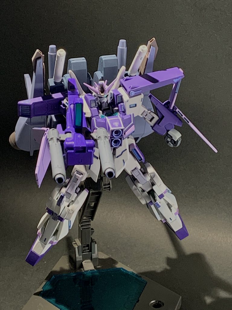 ミッションに合わせてダブルビームライフルもしくは、ドーベンウルフのライフルを選択して装備。