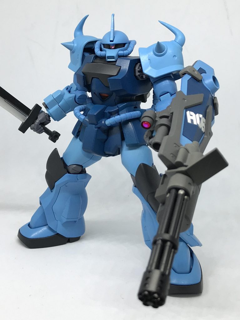 ガトリングを金属製に、レンズにVCドームを使いました