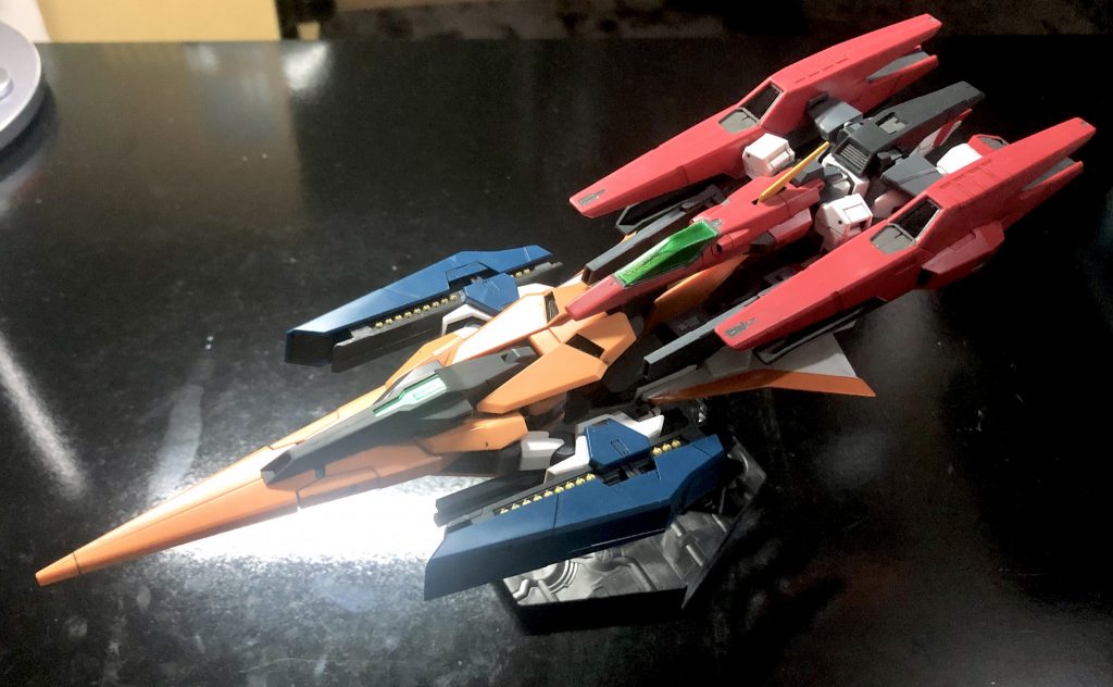 やっぱりGNアーチャーとアリオスが揃ったらこれしか無いでしょって事で2機をドッキング