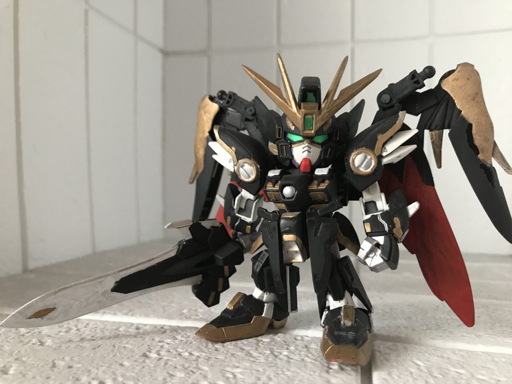 正面。(脚などの一部が剥げてたりコートが強すぎるのは甘さです…←)