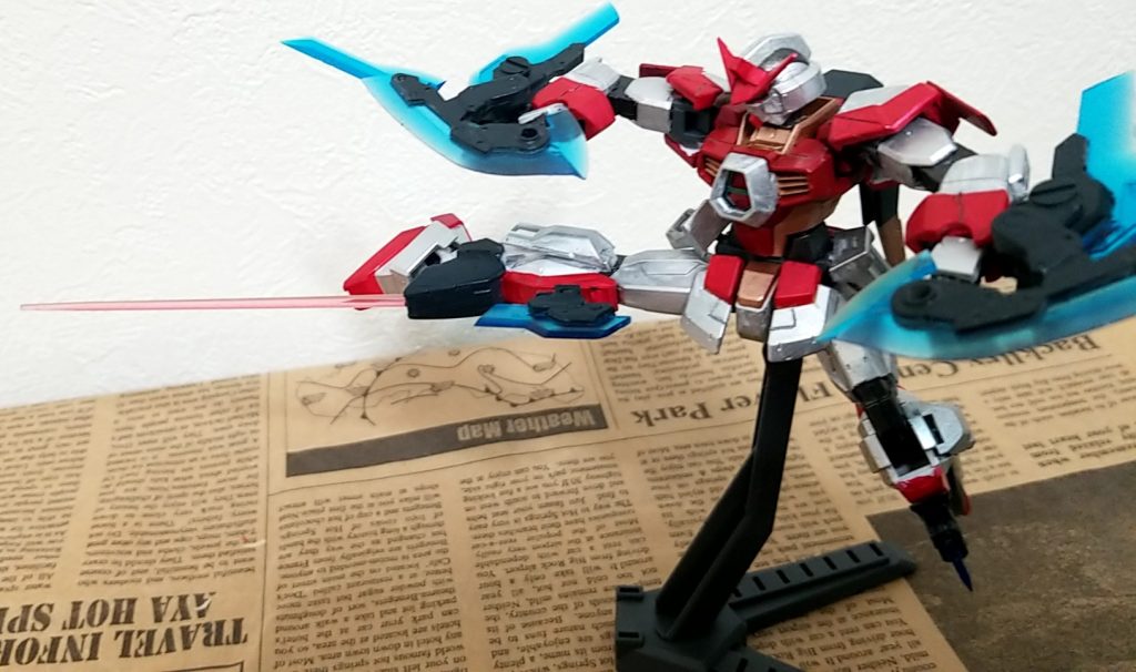 グリフォンビームブレイドお馴染みの脚武器敵の不意をつける