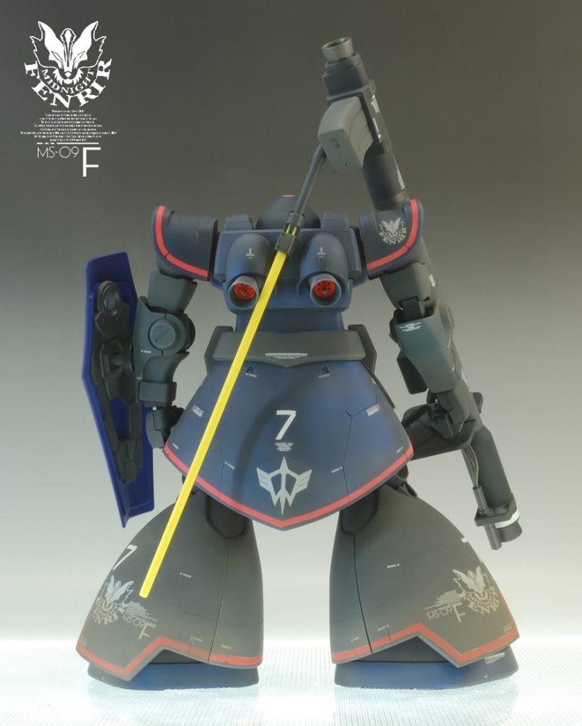 MGリックドム改造　ドム　フュンフ　塗装済み完成品–3枚目/制作者：@sary19720910