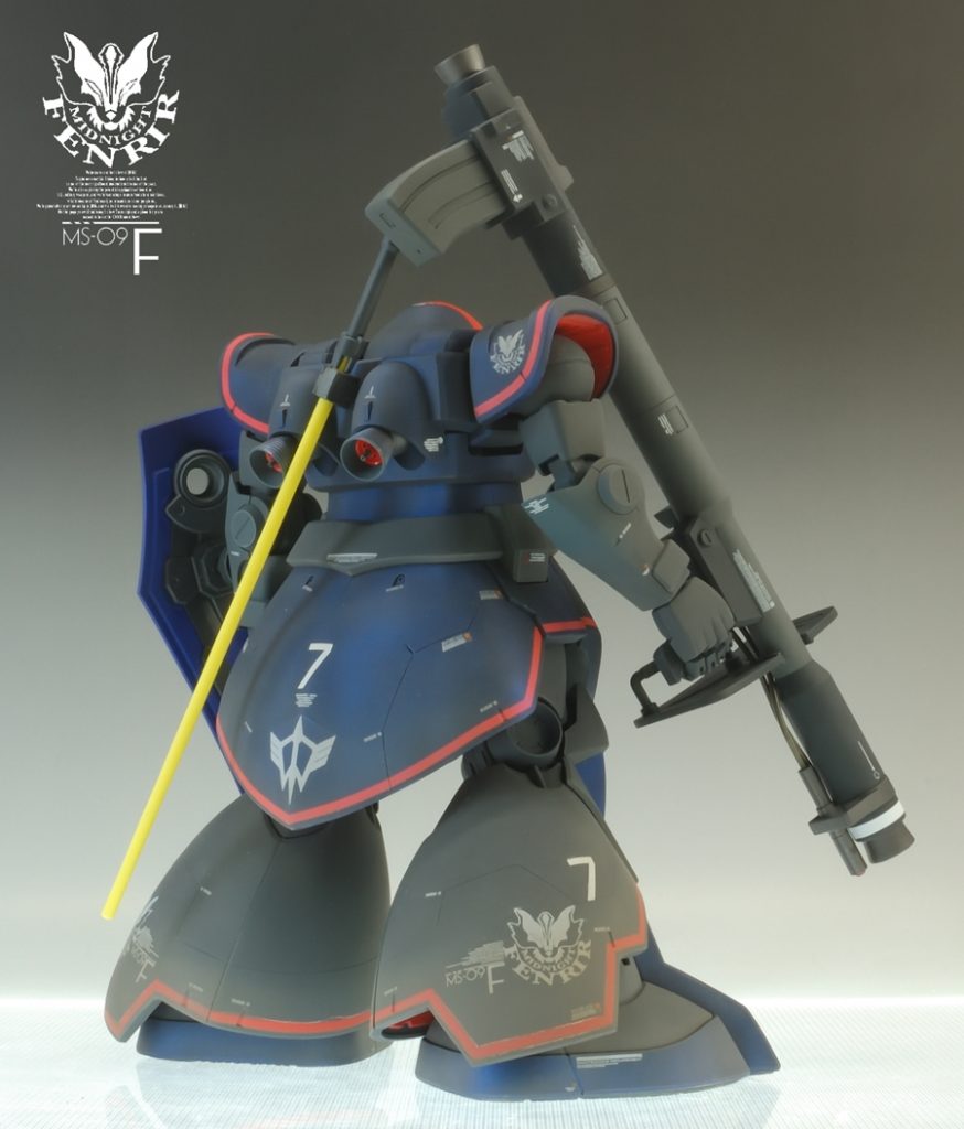 MGリックドム改造　ドム　フュンフ　塗装済み完成品–4枚目/制作者：@sary19720910