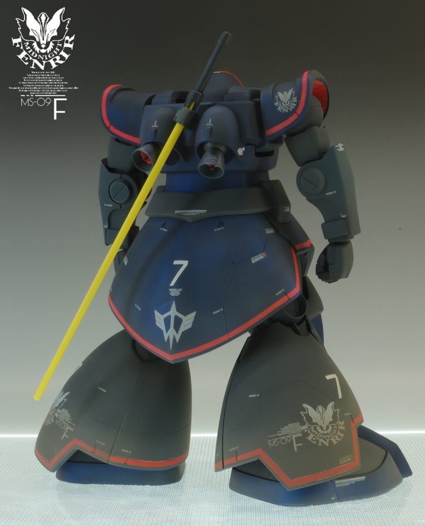 MGリックドム改造　ドム　フュンフ　塗装済み完成品–7枚目/制作者：@sary19720910