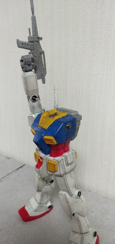 遠目でみればなかなかいい味（自己満足）FGなので関節が曲がりません