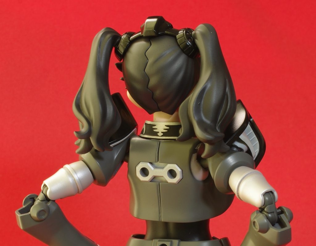 分かりにくいですが黒髪のグラデーションです。ラスキウスのヌレガラスを使いました。