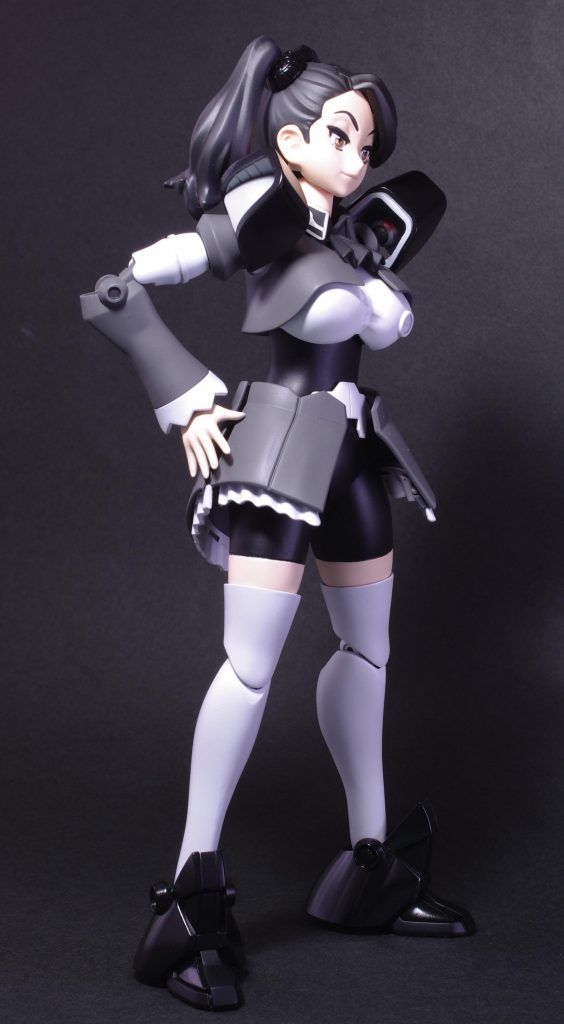 シャドウ部分はウェザリングカラーのグレーを使いました。