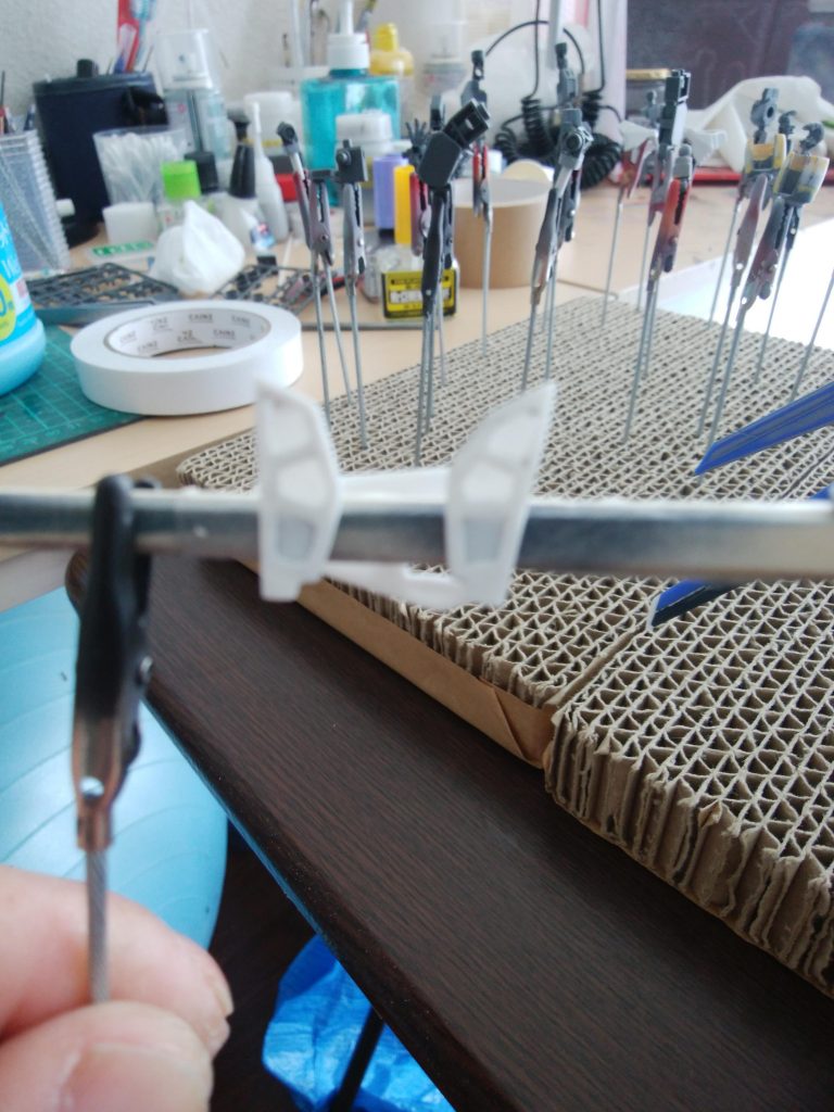 腰アーマーの裏も作ってみました。（作品紹介では、まったく写ってなけど…）