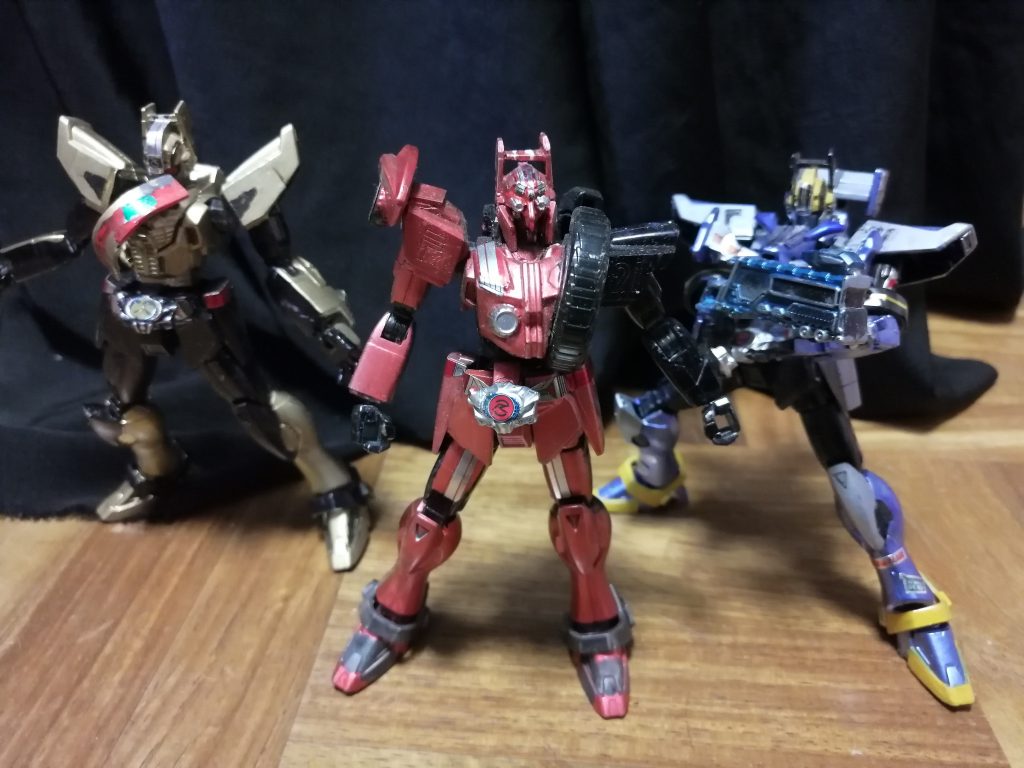 ガンダムゴルドドライブ　ガンダムドライブタイプフォミュラー　ガンダムドライブタイプトライドロン