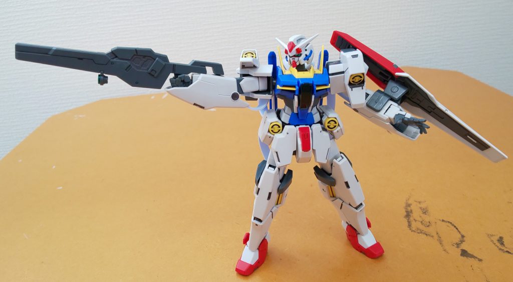 ここからは武器を。GNビームライフル。ナドレのライフルと似てます。デカい。