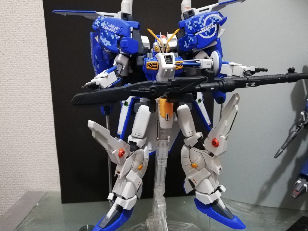 ＨＧとはいえ初期のキットなのでだいぶ弄り甲斐のある子でした。