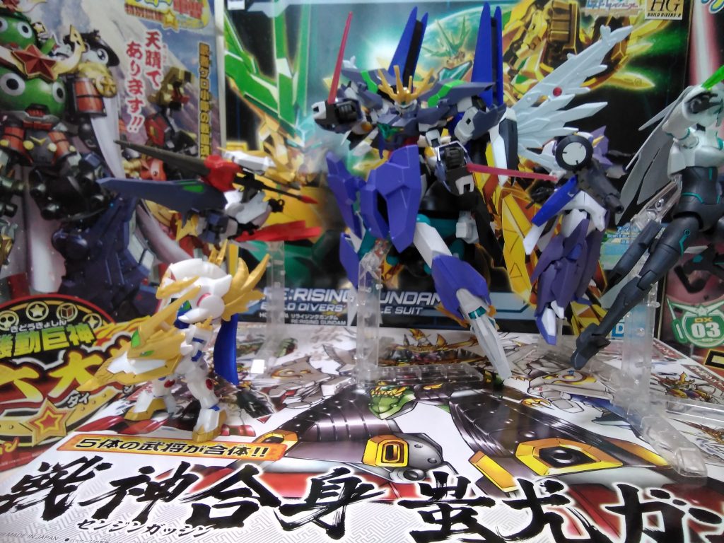 ポージングを取らせるとこんな感じです。(我ながらかなりカッコイイかな〜)