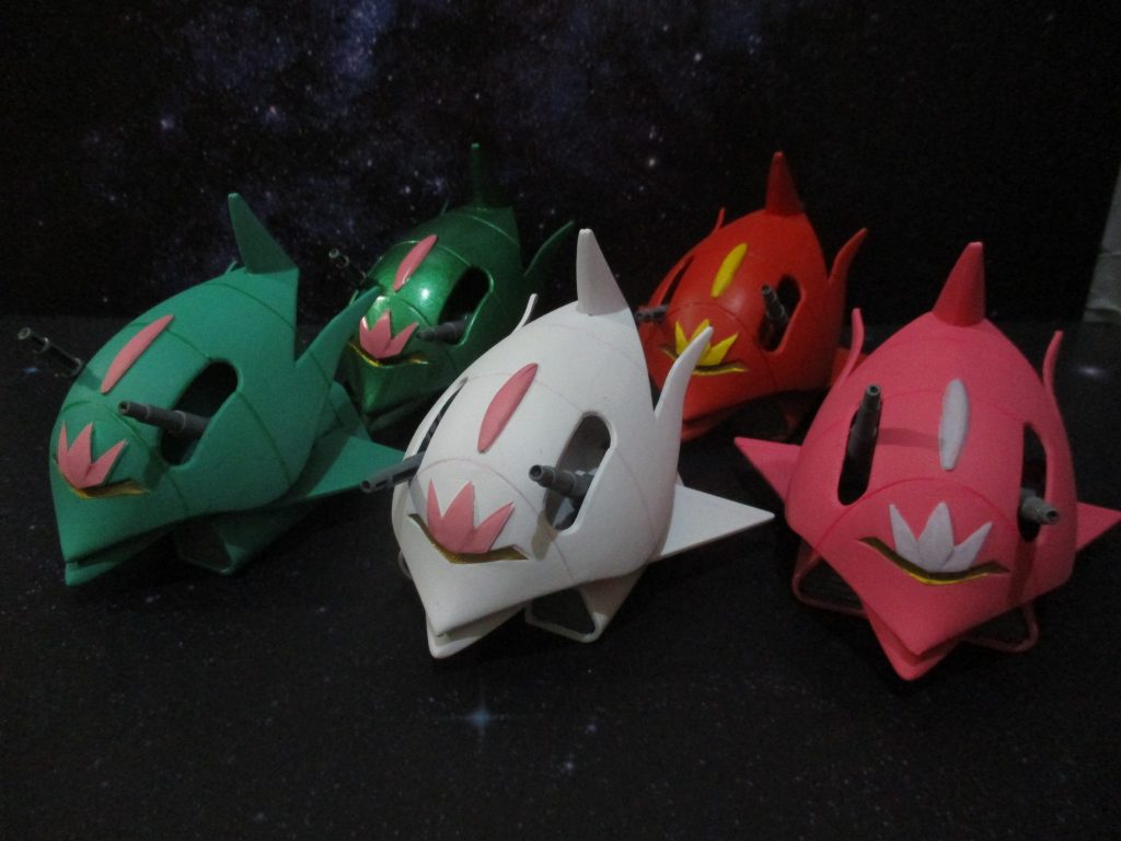 ５機揃って、ゴエルメス！