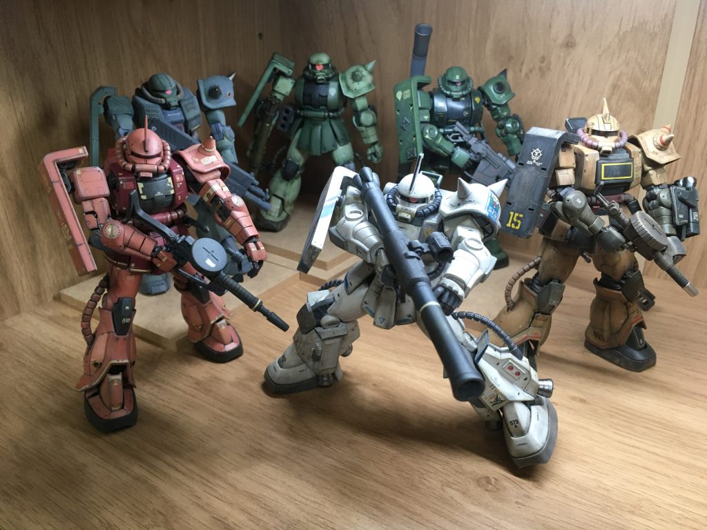 過去作ZAKUの皆さんと。