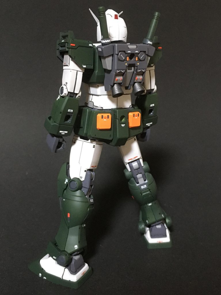 後ろから個人的にはバーニアのガンメタがお気に入りですw