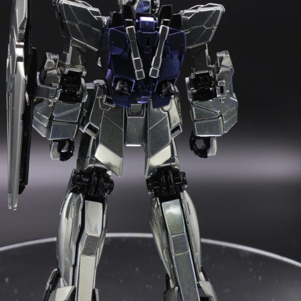 レインボーメッキ風塗装ＨＧＵＣユニコーン（ユニコーンモード）