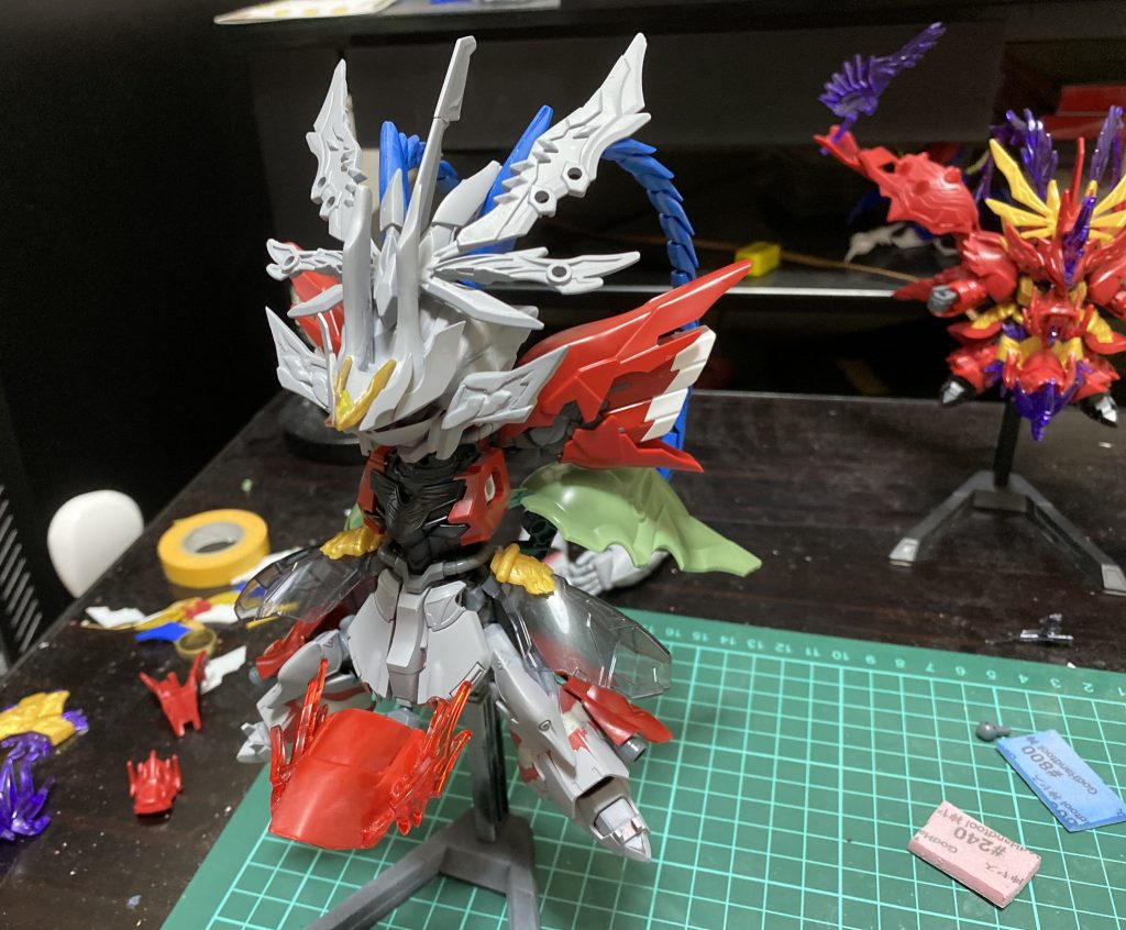 各部がどんどん組みあがり形になってきたときは感動しました!!