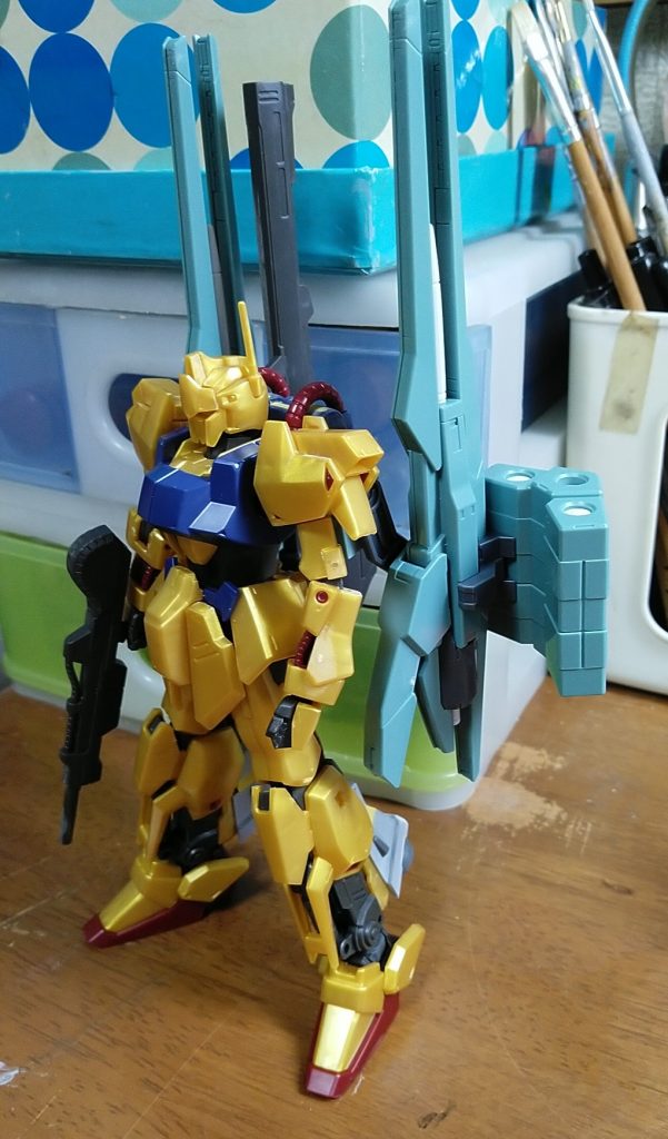 百式はそのままです。追加ウェポンということで後付け仕様です。