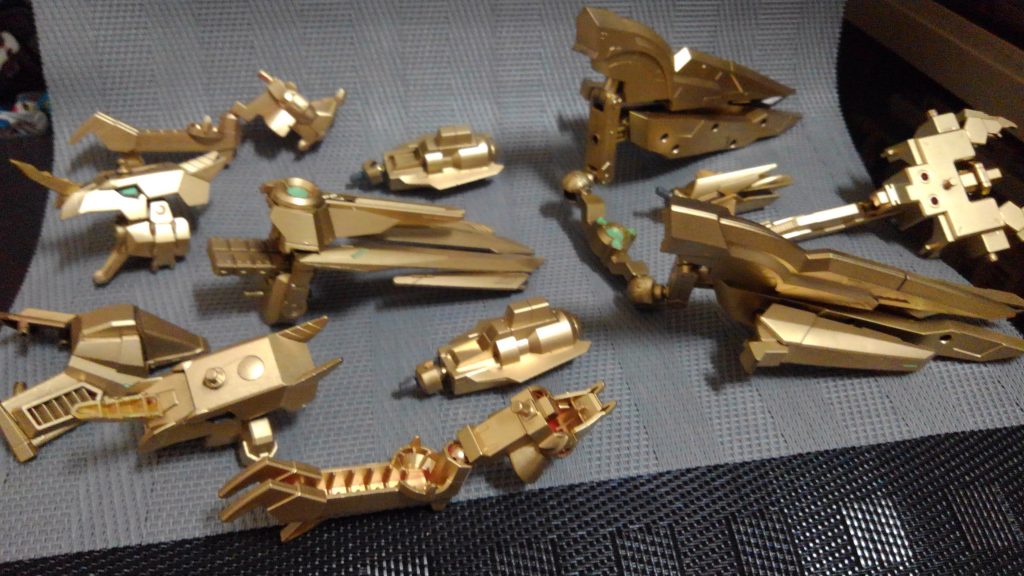 …という訳でレッツ リライジング ゴー!ワイバーンはパーツ毎に分離