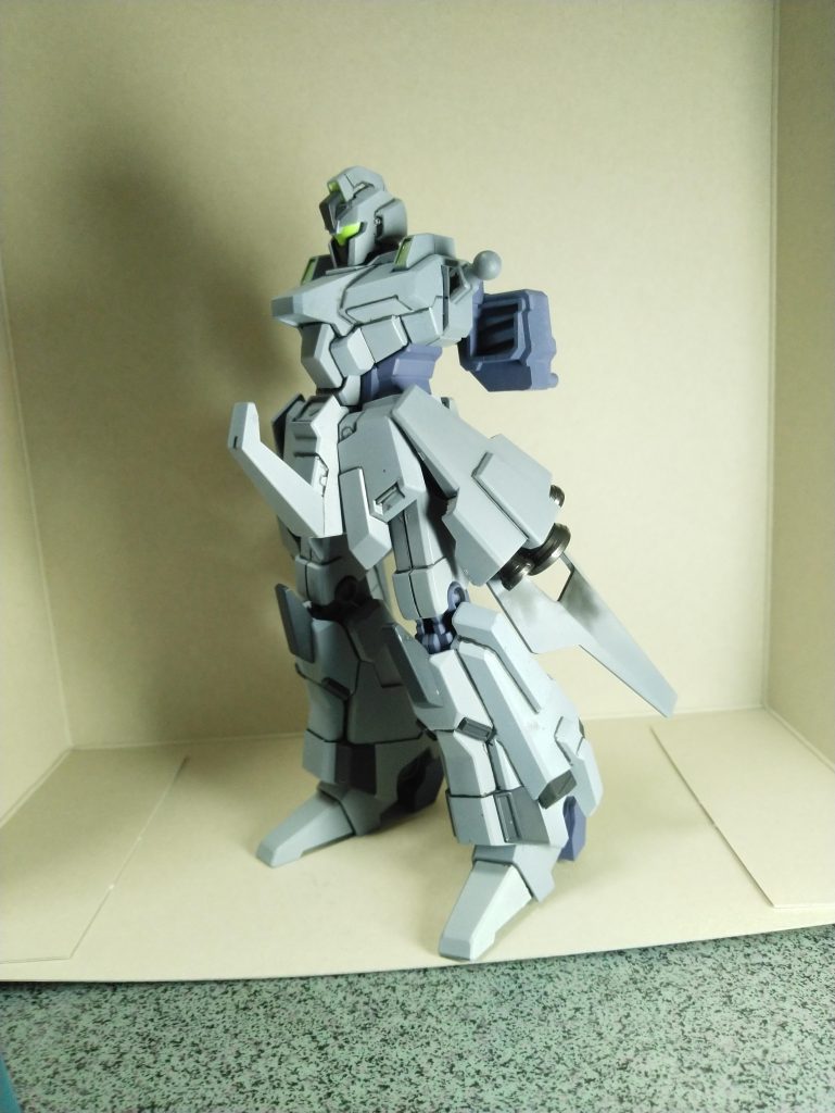 頭部、胴体、脚部まで完成&スミ入れ