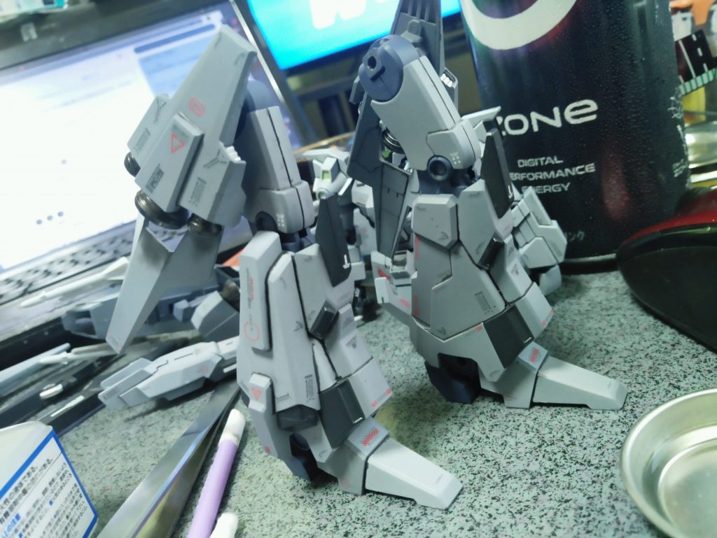 一番こだわった脚部のデカール