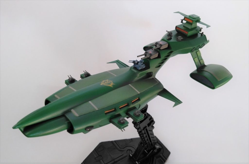 こちらも明るいグリーンの部分はバルジ…のつもり。