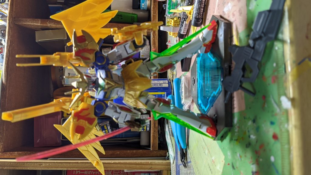 スタービクトリー武者頑駄無リアル形態金色の鎧