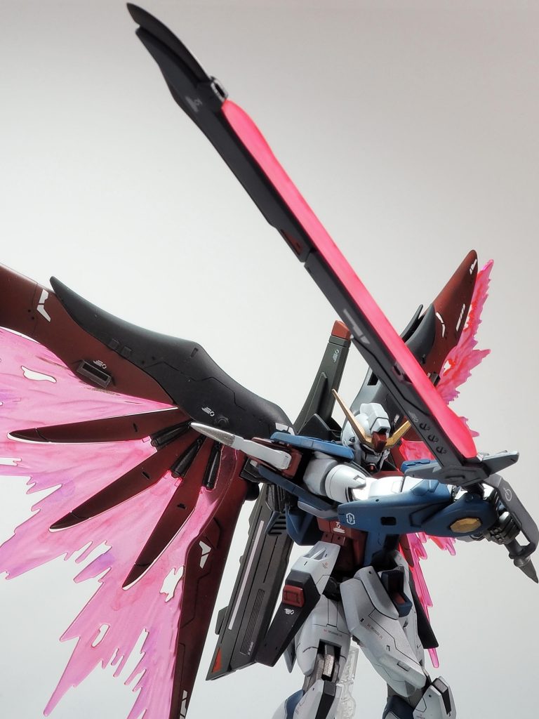 ビーム部もグラデーション塗装したのですが、どうですかね~?