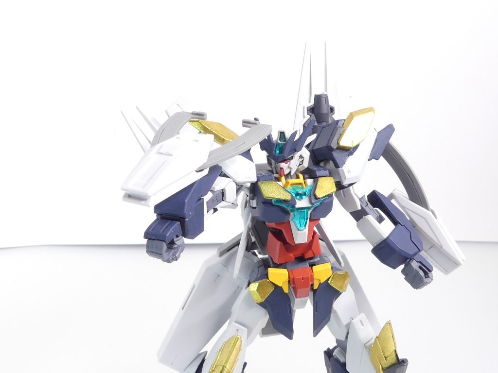 ビームガン:ユニットが装備する武装は自衛用のビームガンのみ。他のユニットとは違い星間巡航用に設計されたユニットは、ヒロトにとっても特別なユニットである。CDC対応ガンプラには3ミリ軸で接続可能。勿論他キットでもOK。キットによって腕への取り付け位置などが異なるため、ヴォワチュール・リュミエールを発動させる際は持ち手で持たせるかどうかの選択を。