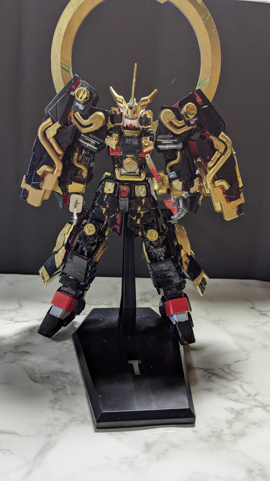 真武者頑駄無漆黒verオリジン ハヤシライスさんのガンプラ作品 Gunsta ガンスタ