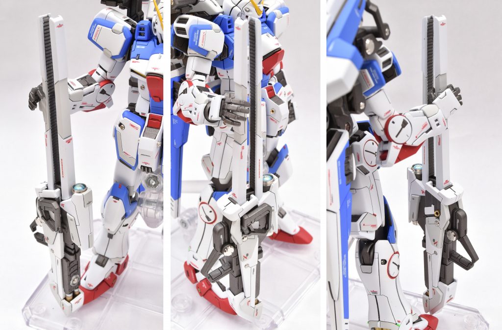 メガ・ビーム・ライフルをセカンドV用にアレンジを加えました。