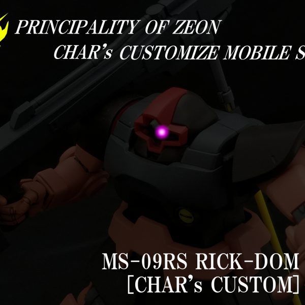 [048]MS-09RS リック・ドム[シャア・アズナブル専用機]