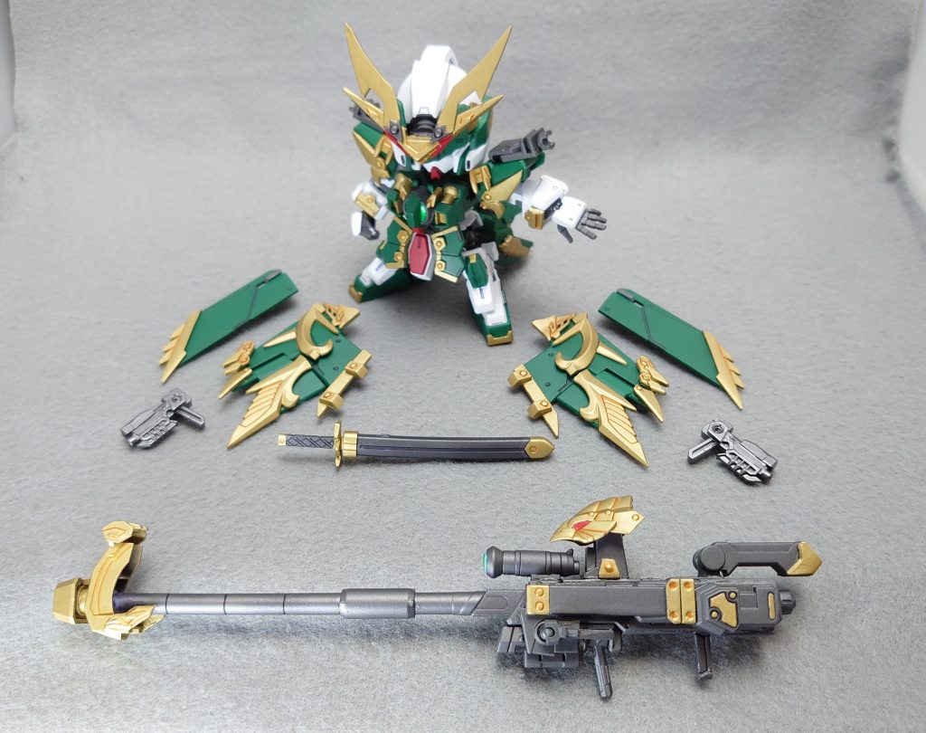 武装一覧。栗プラらしく、いつものデカ武器を用意しております。