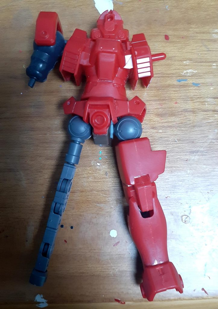 制作中フレームの構造がよくわかると思います